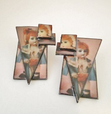 Weird but true. Many of us wore jewelry this hideous and NO ONE STABBED US. Kind of miraculous, really. By TheFoxesKeeps