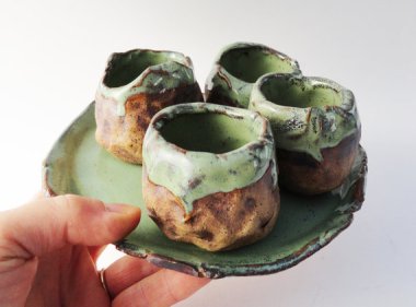 I would turn away at the door anyone bearing these shot glasses as a gift. By BazketMakr