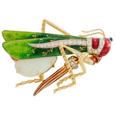 As art, it's stunning. Can't see making holes in my jackets for it, but it could hang out on a shelf and be appreciated. By MiriamsEstateJewelry