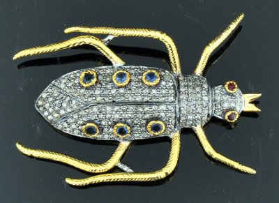 BellaDAndalora can call that a scarab all she wants. I'm a New Yorker, and I know a cockroach when I see one