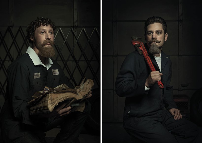 Rembrandt-inspired portraits Photo by Freddy Fabris