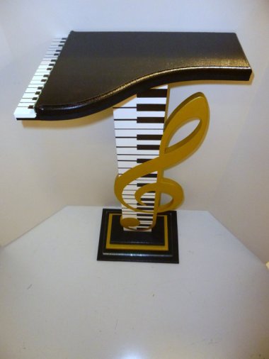 Do I love music? Absolutely. Do I need junk in my house covered in musical notes and staves? Hell, no. By DivaArt69Studios