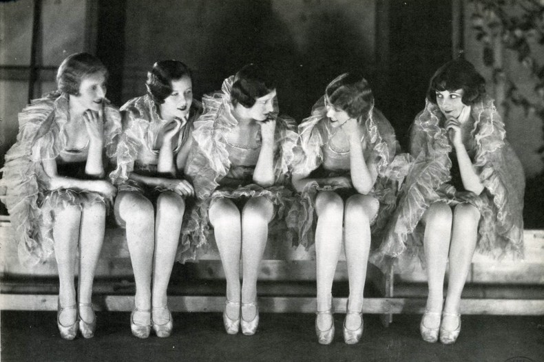 Chorus Girls by James Abbe