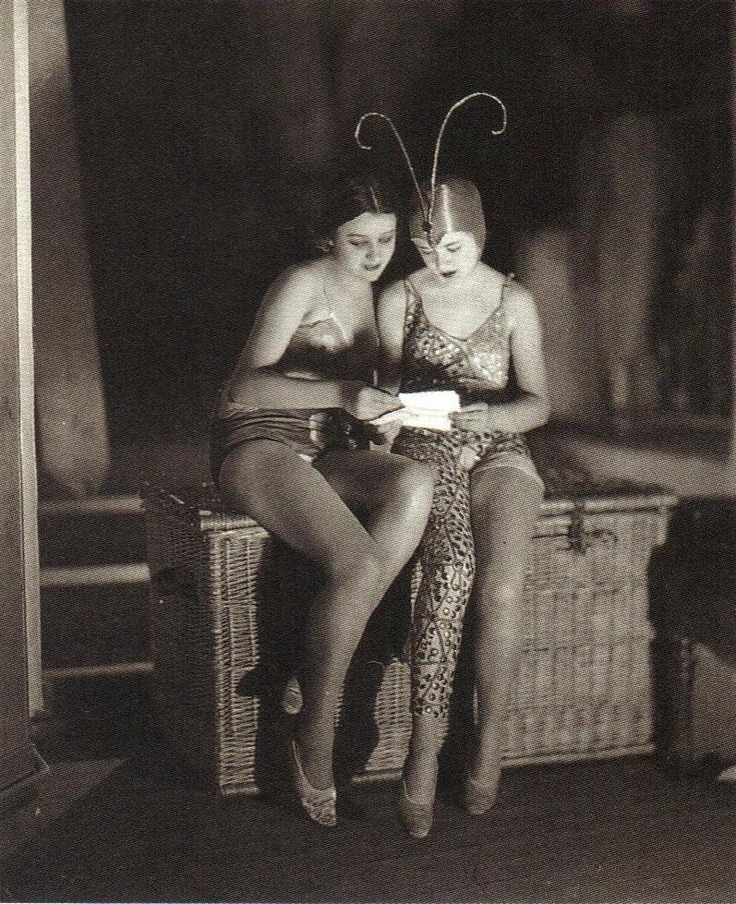 Chorus girls by James Abbe