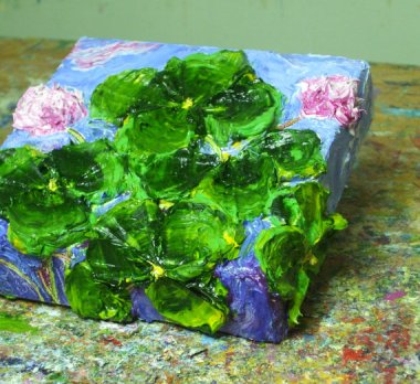 Happy St. Patrick's Day! Here's a crusty painting! By OriginalsbyParis