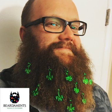 Beard embellishments. I thought that's what crumbs were for? By Beardaments