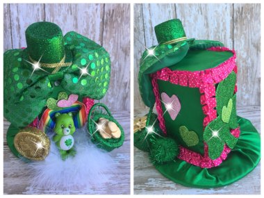 In case it isn't immediately apparent, that is a top hat on top of another top hat. And a load of other crap, too. By AddiMaesBowtique