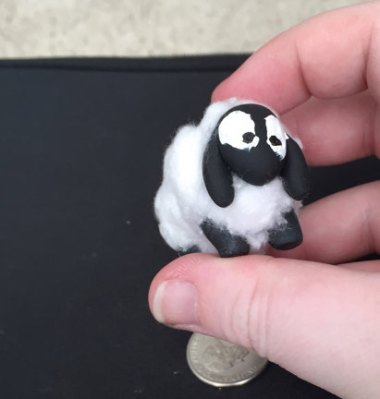 I do love a sloppy sheep. By AmethystCreatures