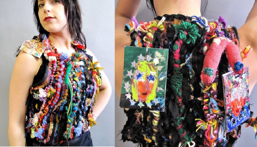 I couldn't choose between the front and the back view, so I had to share both! So special. By IncogneetoVintage