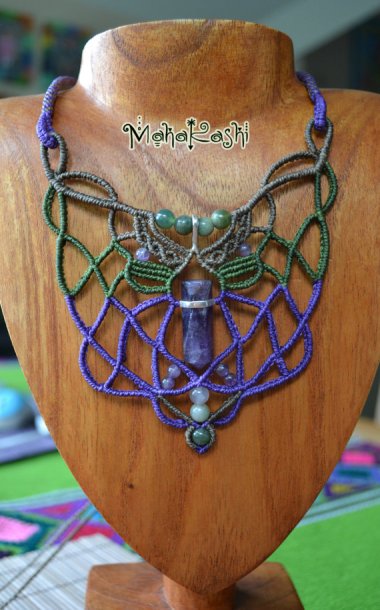 I honestly never thought I would find macrame beautiful. By MahakashiCreations