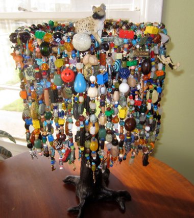 Custom-made nursery lamp featuring your choice of choking hazards! By Katherynghill