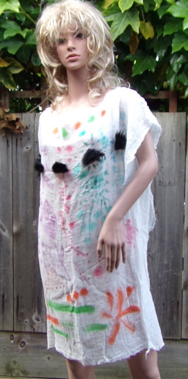 I am really intrigued by the fake mustaches marching across the chest. By WomenSStyleS