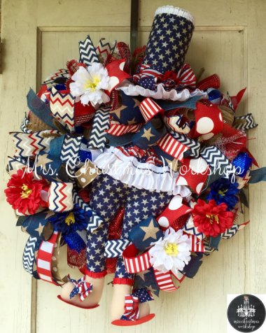 You should know that if I see this awful thing hanging on your door, I'm not responsible for what happens