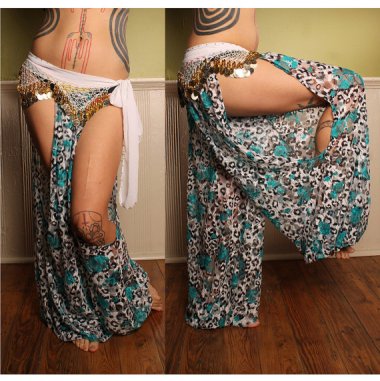 There's so much fabric missing from these pants, their only purpose is to confuse you when you go to the bathroom.