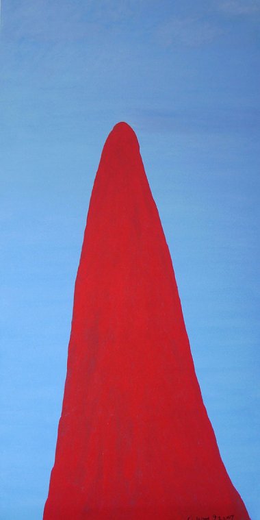 $100,000. This is supposed to be a mountain, but all I can see is this.