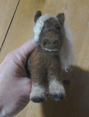 Grandpa seemed very proud of his new teeth..