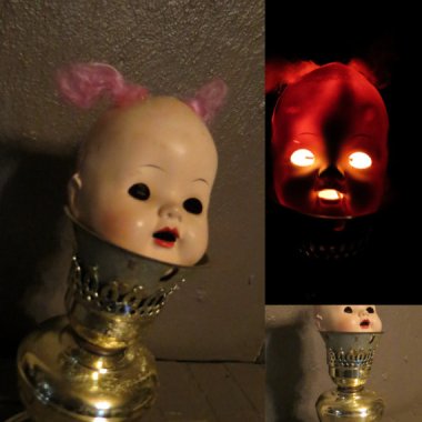 Nightlight/instant bed-wetter kit.