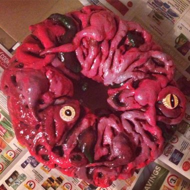 "Intestinal door wreath." I have no words.