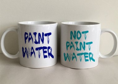 Absolutely genius gift for a painter! By MugBrosMugs.