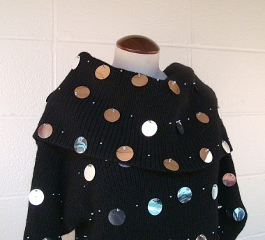 Do not go outside in this sweater. You will blind pilots.