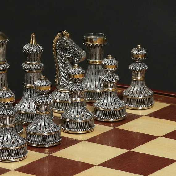 Filigree Chess Set