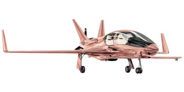 Cobalt Valkyrie-X Private Plane ($1,500,000). Ooh, shiny!