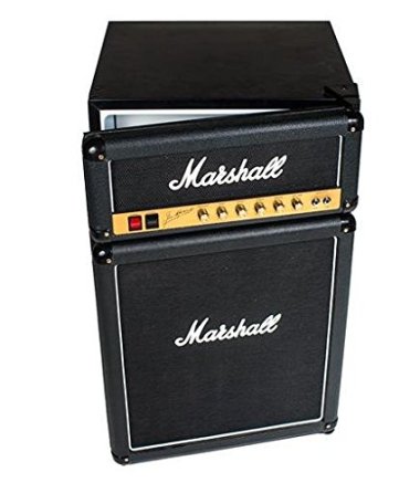 Marshall Amp Mini-Fridge ($400). Now THAT's rock and roll!