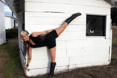 Shayna didn't understand the funny looks when she told people she was a shed dancer...