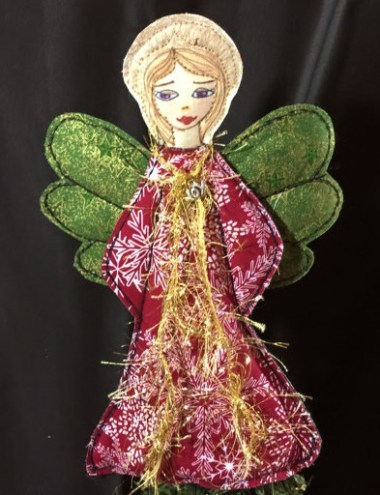 Vaguely-disappointed tree angel