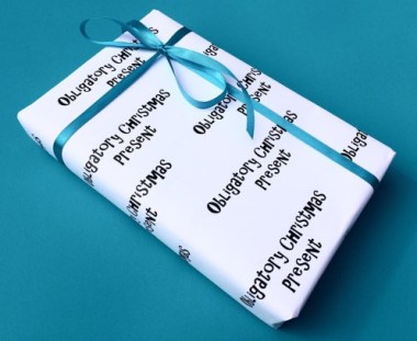 I have managed to do away with most of my obligatory presents, but this fantastic! By LukannaDesigns