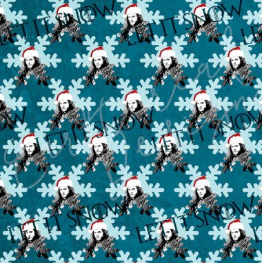 Jon Snowflake wrapping paper? I'M IN!!!! By EartherealDesign