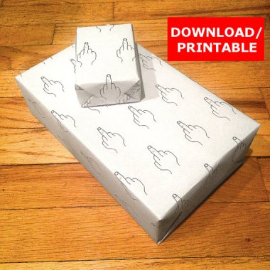 I'm going to be honest with you. There are a few people whose gifts I'd like to wrap in this paper. By PithyDiction