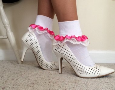 Here's a tip. If you want to have sex, don't give socks.