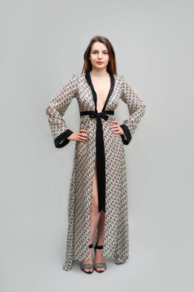 A silk robe is always, and I do mean ALWAYS, the perfect gift. By FiorStudio.