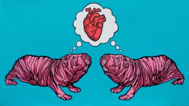 Those are naked mole rats in love. Get your mind out of the gutter.